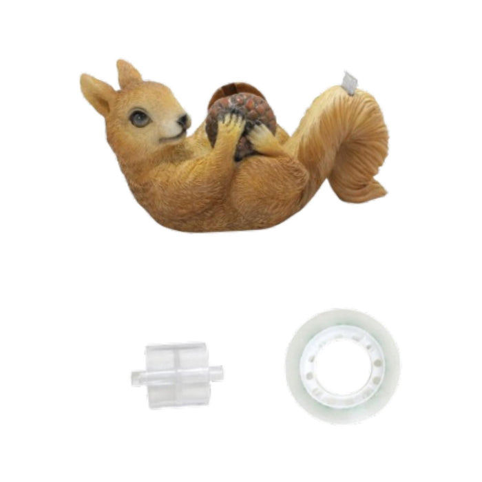 Squirrel Tape Dispenser Cute Portable Desk Accessory for Desktop Office Home