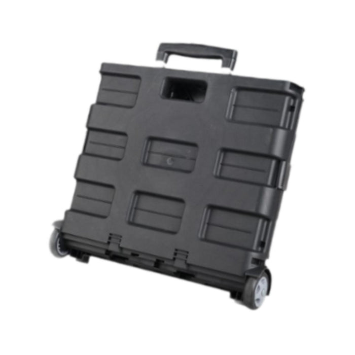 Utility Cart Folding Rolling Crate on Wheels for Classroom Sundries Shopping