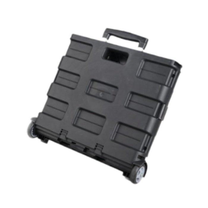 Utility Cart Folding Rolling Crate on Wheels for Classroom Sundries Shopping