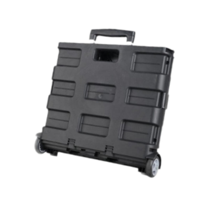 Utility Cart Folding Rolling Crate on Wheels for Classroom Sundries Shopping