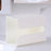 Tissue Box Cover Wall Mounted Modern Tissue Case for NightStand Hotel Toilet Large White