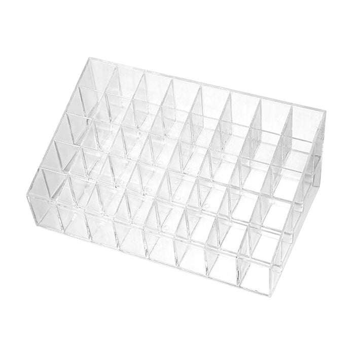 Lipstick Organizer Clear Lipstick Holder Case for Perfume Sample Lip Glosses 40 Slot