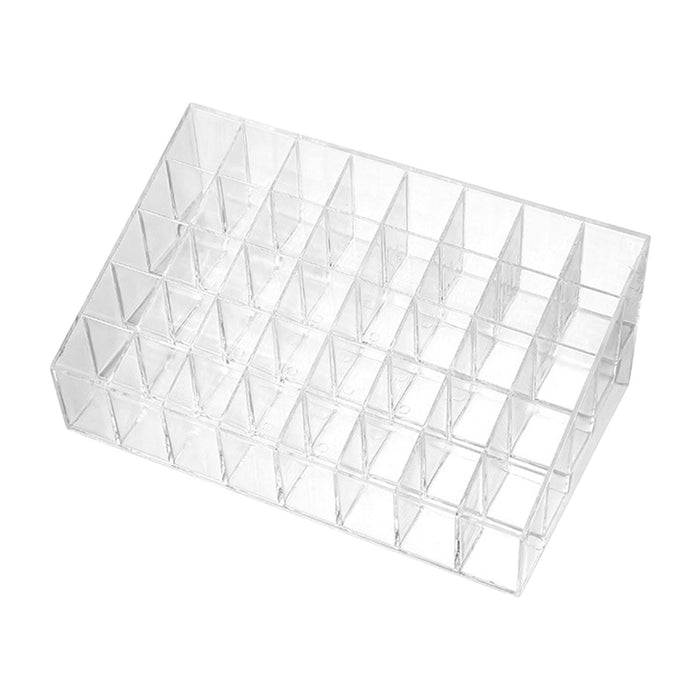 Lipstick Organizer Clear Lipstick Holder Case for Perfume Sample Lip Glosses 40 Slot