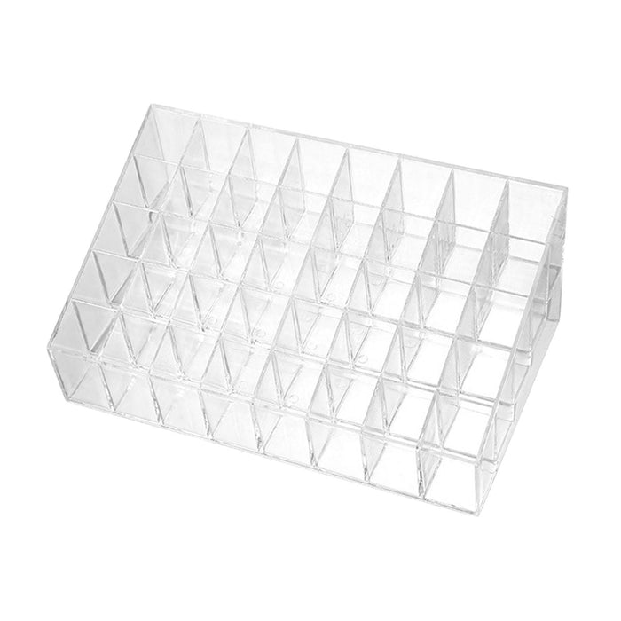 Lipstick Organizer Clear Lipstick Holder Case for Perfume Sample Lip Glosses 40 Slot