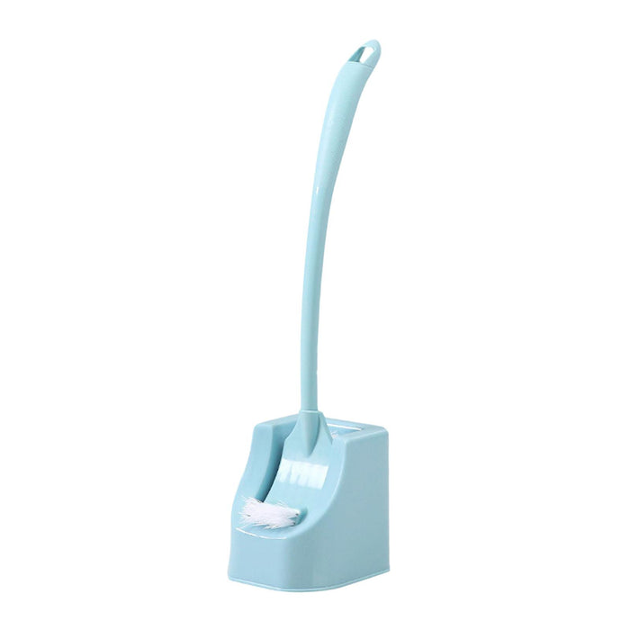 Toilet Brush and Holder Toilet Scrubber Cleaning Brush Bathroom Brush Blue