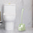 Toilet Brush and Holder Toilet Scrubber Cleaning Brush Bathroom Brush Green