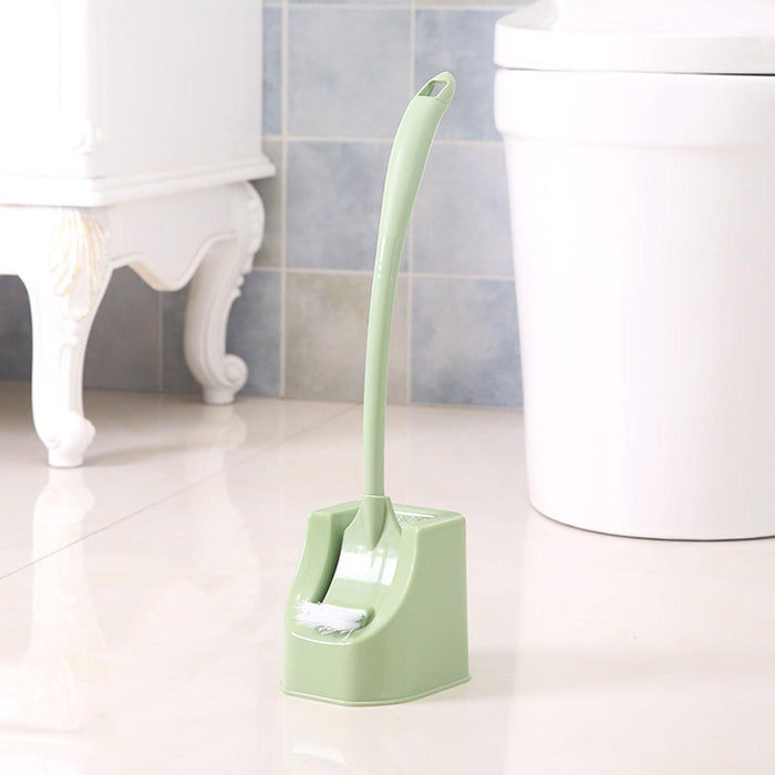 Toilet Brush and Holder Toilet Scrubber Cleaning Brush Bathroom Brush Green