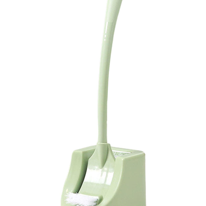 Toilet Brush and Holder Toilet Scrubber Cleaning Brush Bathroom Brush Green