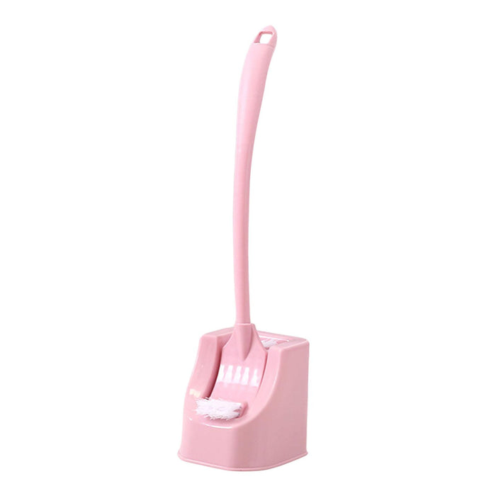 Toilet Brush and Holder Toilet Scrubber Cleaning Brush Bathroom Brush Pink