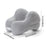 Travel Pillow Ultralight Adults Head Neck Support for Airplane Sleeping Train Grey