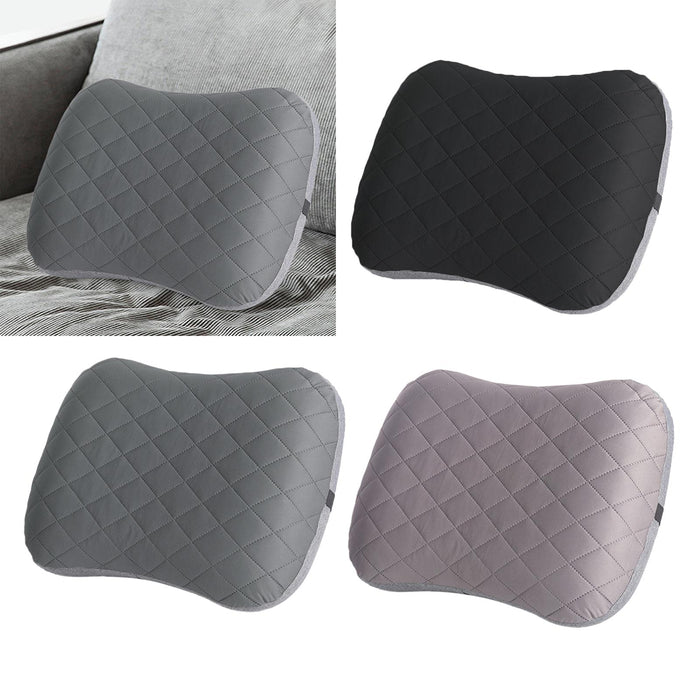 Inflatable Camping Pillow Portable for Traveling Airplane Backpacking Black