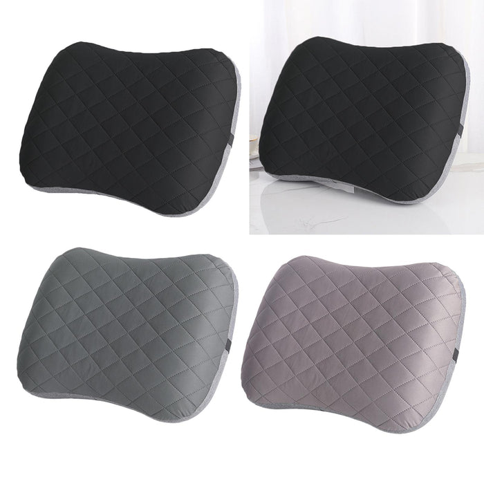 Inflatable Camping Pillow Portable for Traveling Airplane Backpacking Black