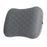 Inflatable Camping Pillow Portable for Traveling Airplane Backpacking Dark Gray