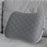 Inflatable Camping Pillow Portable for Traveling Airplane Backpacking Dark Gray