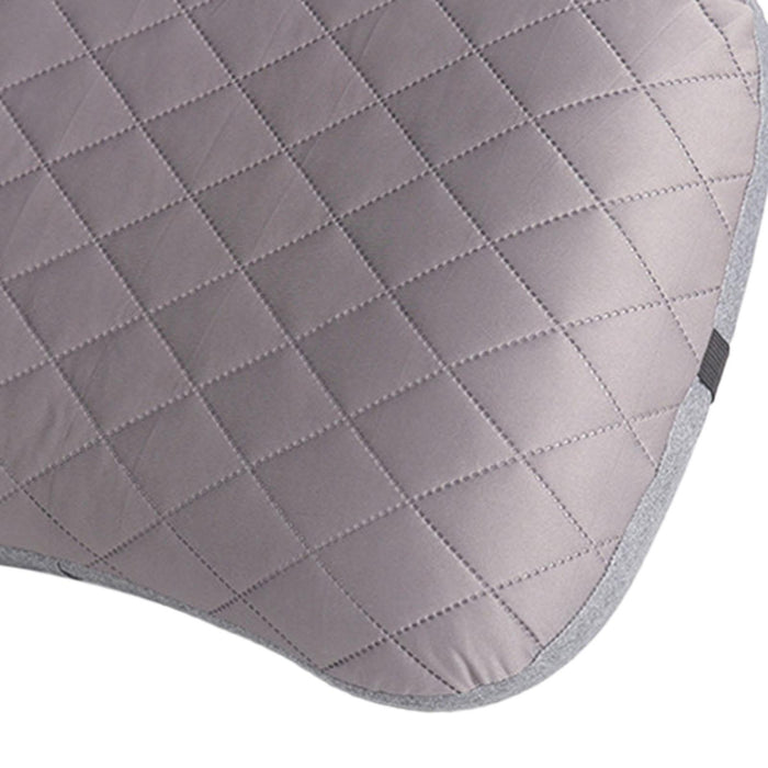 Inflatable Camping Pillow Portable for Traveling Airplane Backpacking Light Gray