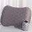 Inflatable Camping Pillow Portable for Traveling Airplane Backpacking Light Gray