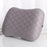 Inflatable Camping Pillow Portable for Traveling Airplane Backpacking Light Gray