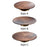 Round Serving Tray Pallet Desk Organizer Multipurpose Countertop Pastry Tray S