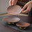 Round Serving Tray Pallet Desk Organizer Multipurpose Countertop Pastry Tray S