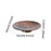 Round Serving Tray Pallet Desk Organizer Multipurpose Countertop Pastry Tray M