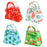 10Pcs Party Favor Boxes Holiday Christmas Gift Bags for Candy Cupcake Bakery White