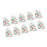 10Pcs Party Favor Boxes Holiday Christmas Gift Bags for Candy Cupcake Bakery White