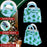 10Pcs Party Favor Boxes Holiday Christmas Gift Bags for Candy Cupcake Bakery Green