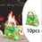 10Pcs Party Favor Boxes Holiday Christmas Gift Bags for Candy Cupcake Bakery Green