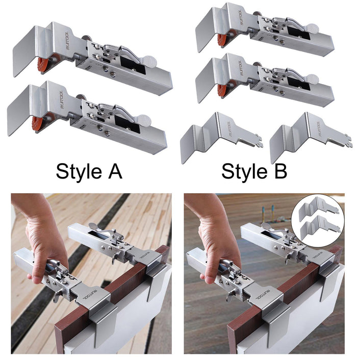 2x Drawer Fixing Clamps DIY Craft Fixing Clips for Table Woodworking Cabinet without Clip Piece