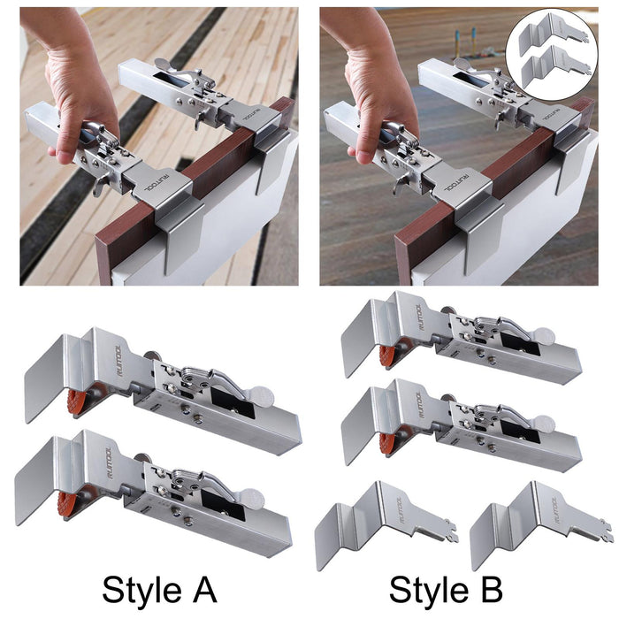 2x Drawer Fixing Clamps DIY Craft Fixing Clips for Table Woodworking Cabinet without Clip Piece