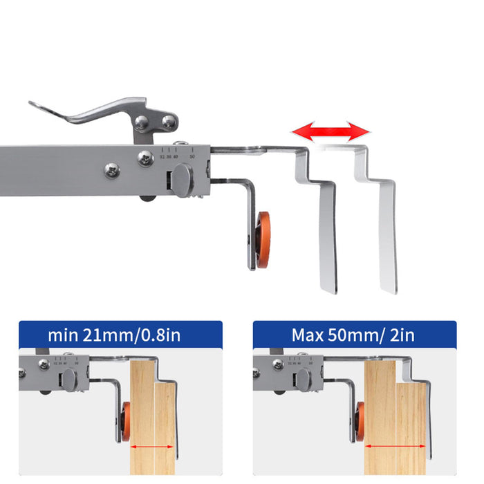 2x Drawer Fixing Clamps DIY Craft Fixing Clips for Table Woodworking Cabinet without Clip Piece