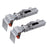 2x Drawer Fixing Clamps DIY Craft Fixing Clips for Table Woodworking Cabinet without Clip Piece