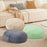 Throw Pillow Large Round Floor Pillow for Floor Seating Yoga Sofa Bed Adults Beige