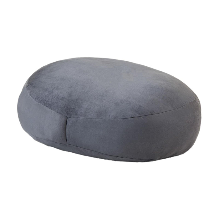 Throw Pillow Large Round Floor Pillow for Floor Seating Yoga Sofa Bed Adults Black