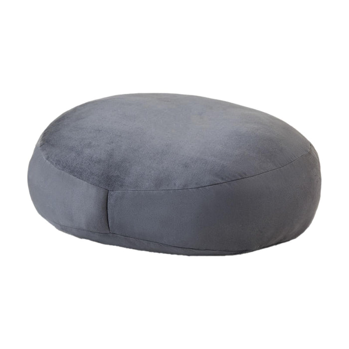 Throw Pillow Large Round Floor Pillow for Floor Seating Yoga Sofa Bed Adults Black