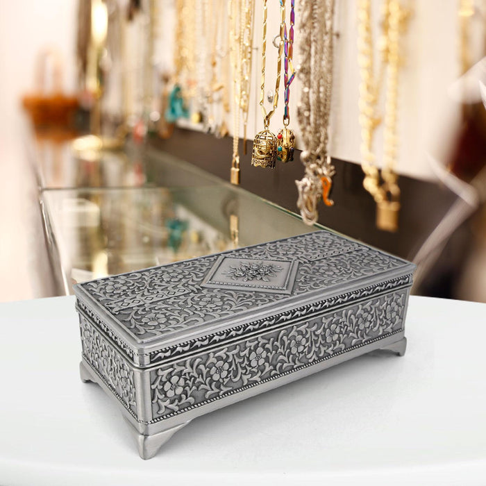 Jewelry Storage Case Jewelry Storage Box for Bracelet Necklace Earrings Stud 22.5x10.5x7.5cm