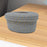 Tissues Box Modern with Lid Crafting Holder Case for Desktop Home Countertop Grey