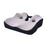 Seat Cushion Memory Foam Cushion Coccyx Pillow for Office Chair Car Airplane Grey Black