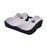 Seat Cushion Memory Foam Cushion Coccyx Pillow for Office Chair Car Airplane Grey Black