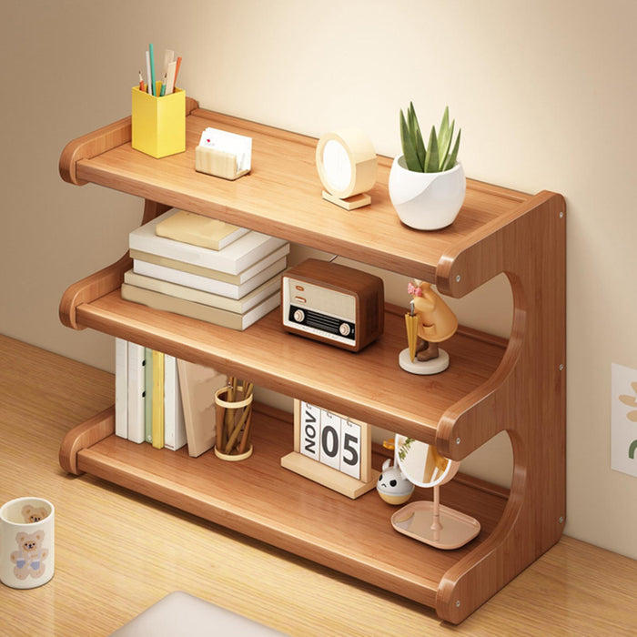 Storage Rack Spice Rack Home Decor Decorative Office Desktop Organizer Shelf 3 Tier