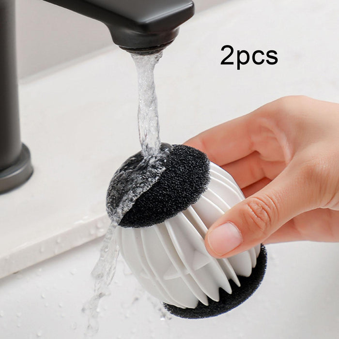 2Pcs Laundry Tangling Balls Household Washing Balls for Laundry Room Apartment