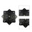 Swivel Plate Mechanism Rotating Low Noise for Bar Stools Table Top Ar Chairs