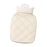 Hot Water Bag Reusable Convenient Soft Hot Water Pouch for Office Home Feet Beige