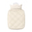 Hot Water Bag Reusable Convenient Soft Hot Water Pouch for Office Home Feet Beige