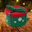 Christmas Basket Multipurpose Cute Cotton Rope Basket for Desk Bedside Table Green 25x16cm