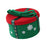 Christmas Basket Multipurpose Cute Cotton Rope Basket for Desk Bedside Table Green 25x16cm