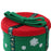 Christmas Basket Multipurpose Cute Cotton Rope Basket for Desk Bedside Table Green 25x16cm