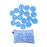 Zipper Pouch Portable Travel Makeup Bag for Stationery Cosmetics Electronics Blue