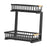 Under Sink Organizer Office Storage Rack Bathroom Pull Out Cabinet Organizer Black 1