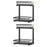 Under Sink Organizer Office Storage Rack Bathroom Pull Out Cabinet Organizer Black 2